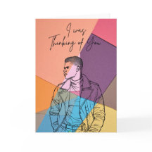 Thinking of You – Modern Artistic Greeting Card