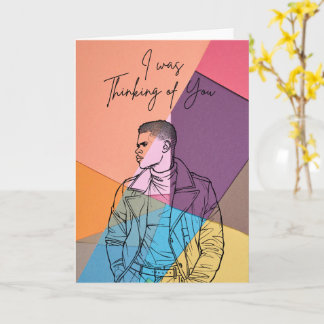 Thinking of You – Modern Artistic Greeting Card