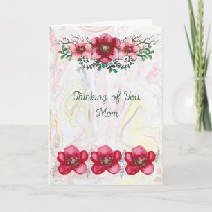 Thinking of You Mom Greeting Card