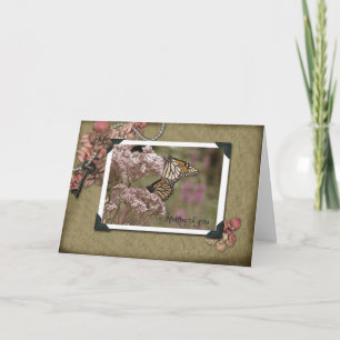 Thinking of You Monarchs Card