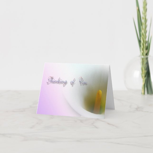 Thinking of You Note Card (Front)