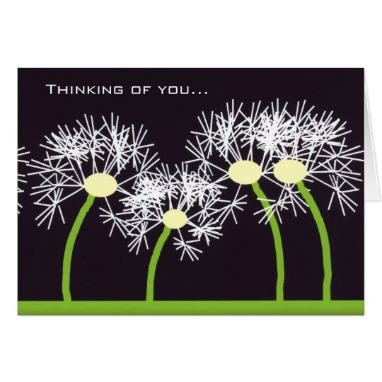 Thinking of you note card