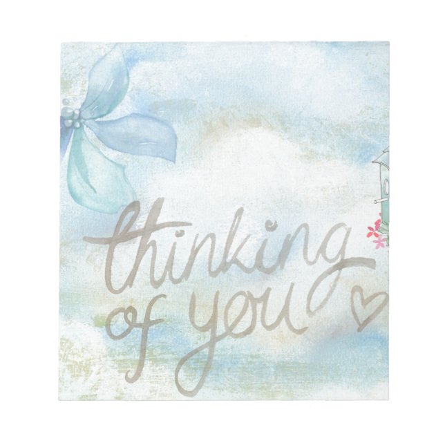 Thinking of you notepad (Front)