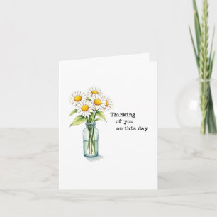 Thinking of you on this day Card