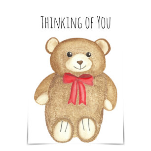 "Thinking of You" Opa Bear Hug Card
