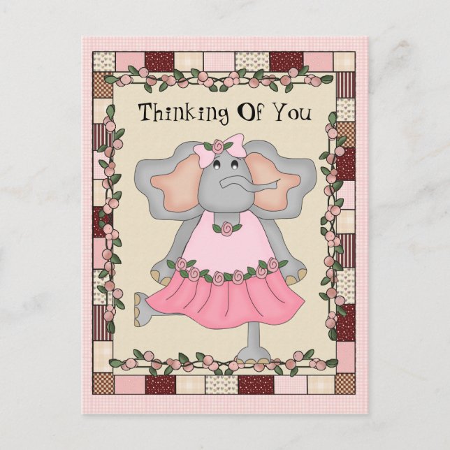 Thinking Of You postcard (Front)