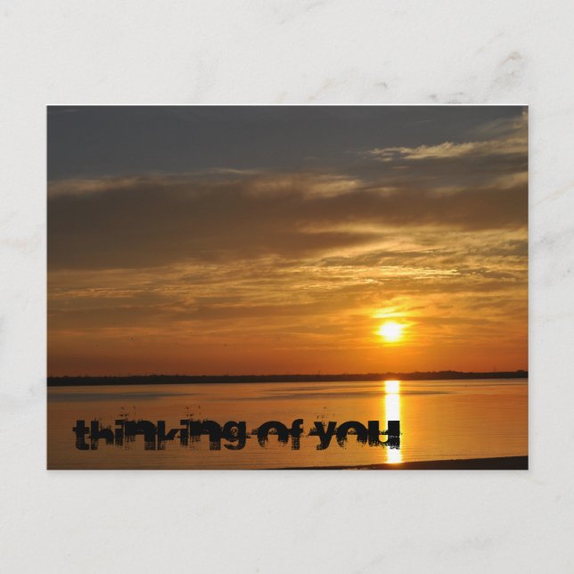 Thinking of you postcard (Front)