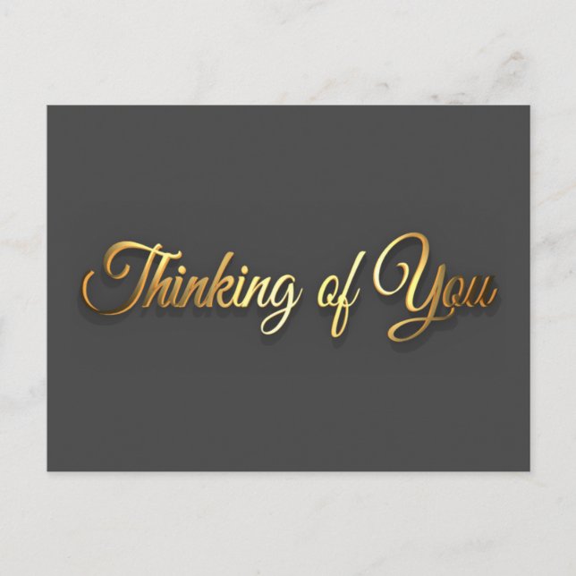Thinking of you postcard (Front)