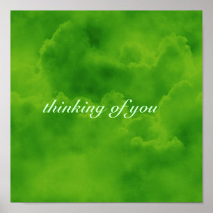 thinking of you poster