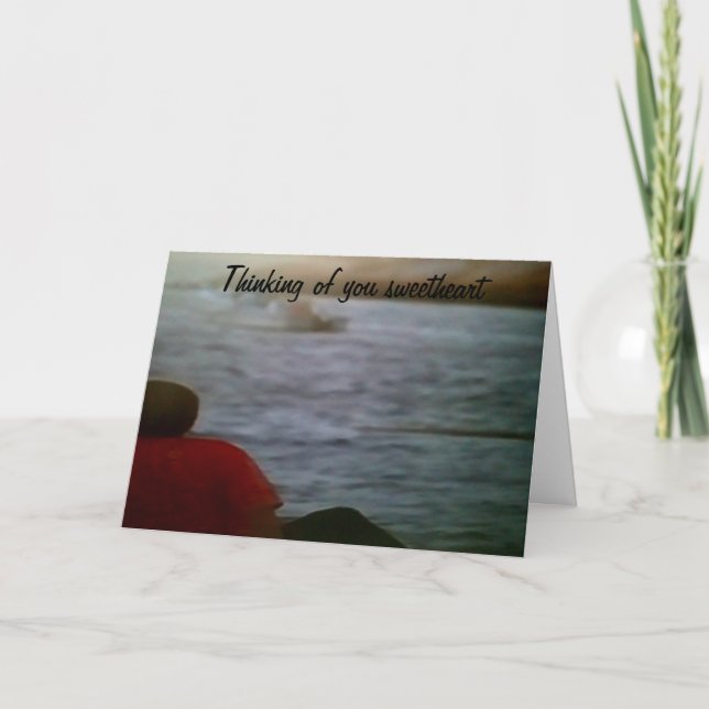 THINKING OF YOU SWEETHEART-MISS U CARD (Front)