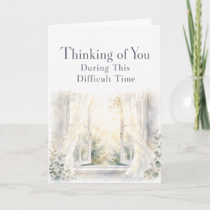 Thinking of You Sympathy Card