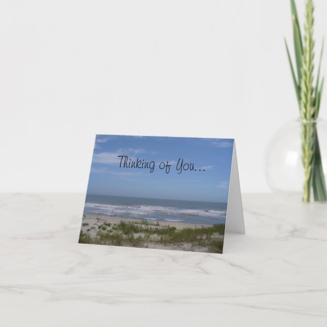 Thinking of You... Thank You Card (Front)