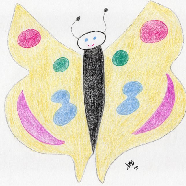 Thinking of You - Thought I Would Flutter By Card (Creator Uploaded)