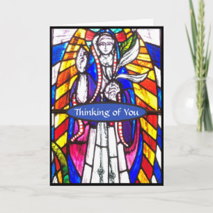 Thinking of You. Thoughts with You. Card