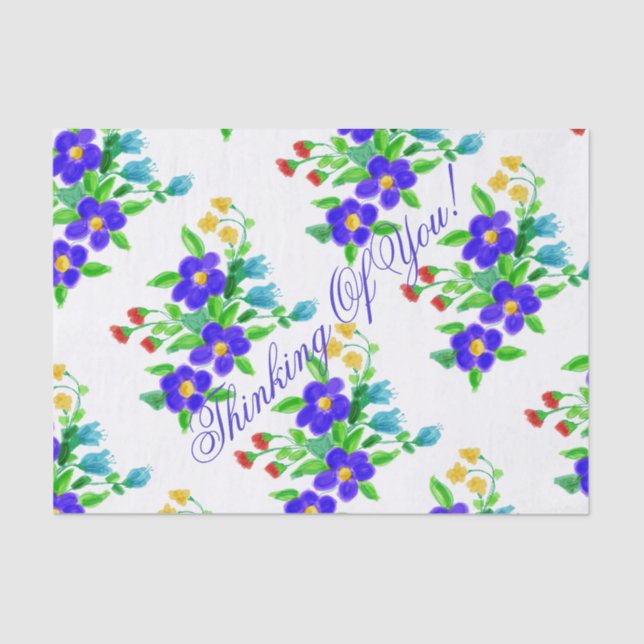 Thinking Of You Tissue Paper (Front)