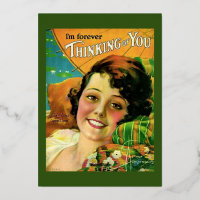 Thinking of You Vintage Retro