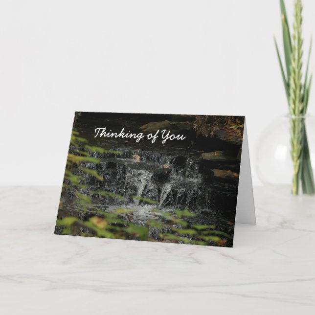 Thinking of You Waterfall Card (Front)