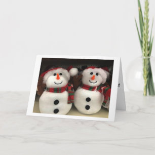 THINKING OF YOU / WISH YOU A MERRY CHRISTMAS CARD