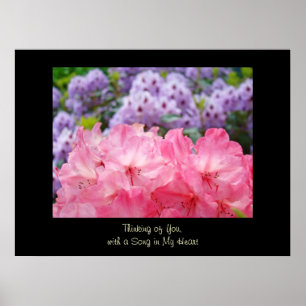 Thinking of You with a Song in My Heart art prints