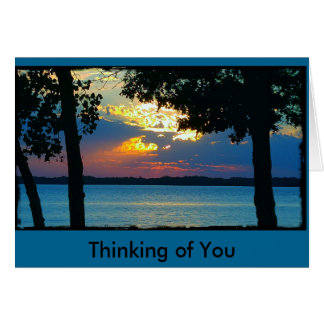 Thinking of You with Sunset Ablaze design