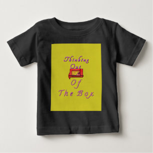 Thinking Outside the Box Design Baby T-Shirt
