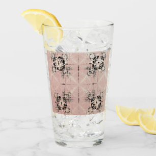 Thinking Pastel Twists Glass Tumbler