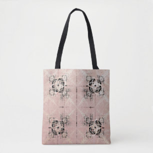 Thinking Pastel Twists Tote Bag