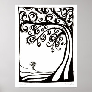 Thinking Tree - poster