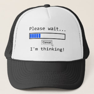 Thinking Trucker Hat