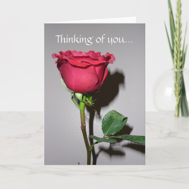 Thinking you... card (Front)