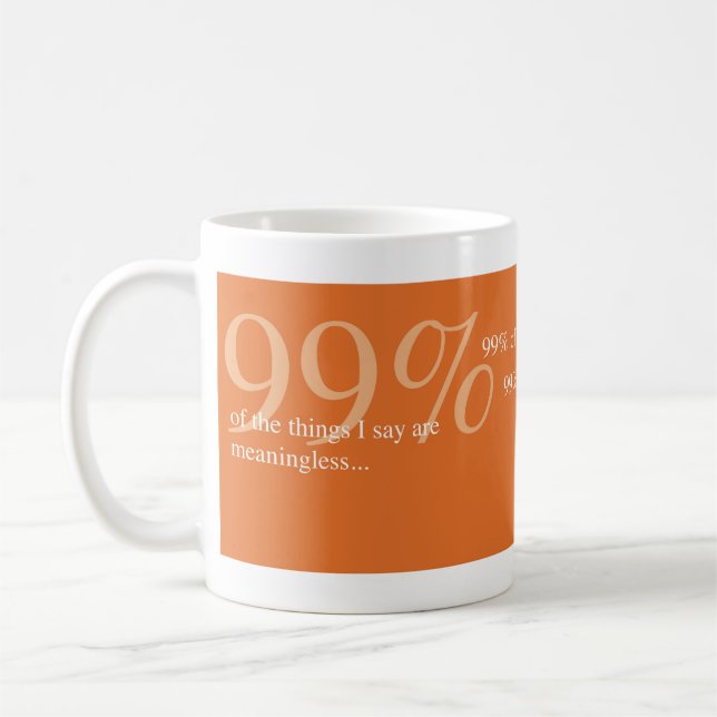 Thinklings Mug - 99% (Left)