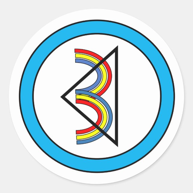 THIRD AGER Sticker (Front)