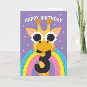 Third Birthday Card