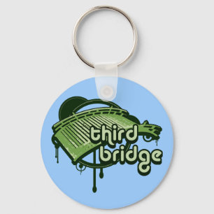 third bridge. green&forest. keychain