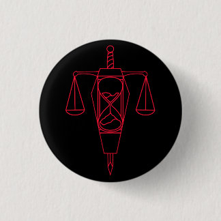 Third Degree Odd Fellows Monoline Button