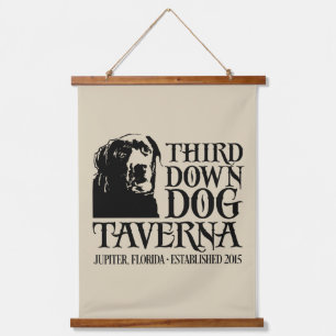Third Dog Hanging Tapestry