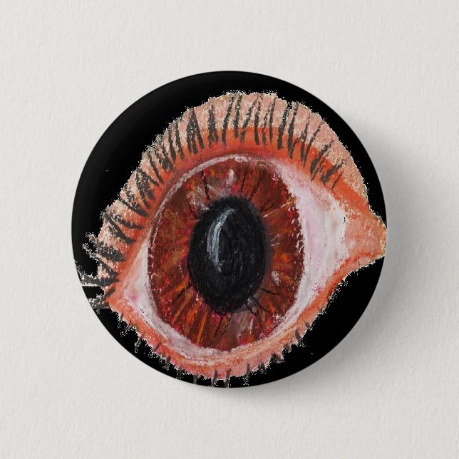 Third Eye 2 Inch Round Button (Front)