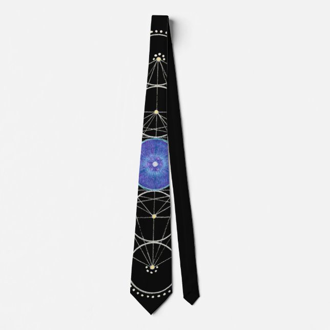 Third Eye Awakening Circle Power Tie (Front)