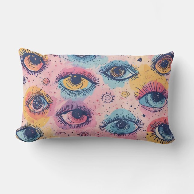 Third Eye Bloom - Throw Pillow (Front)