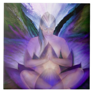 Third Eye Chaka Goddess Art Tile