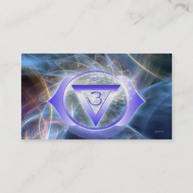 Third Eye Chakra Business Card (Front)