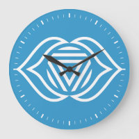 Third Eye Chakra Energy Wall Clock