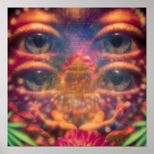 Third eye connection poster