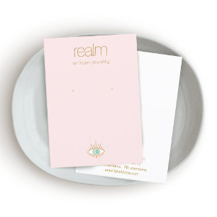 Third Eye Earring Jewellery Display Business Card