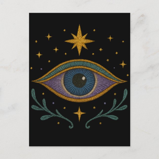 Third Eye Mystical Postcard (Front)