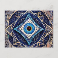Third Eye Protection Magic Spell Blue Evil Eye