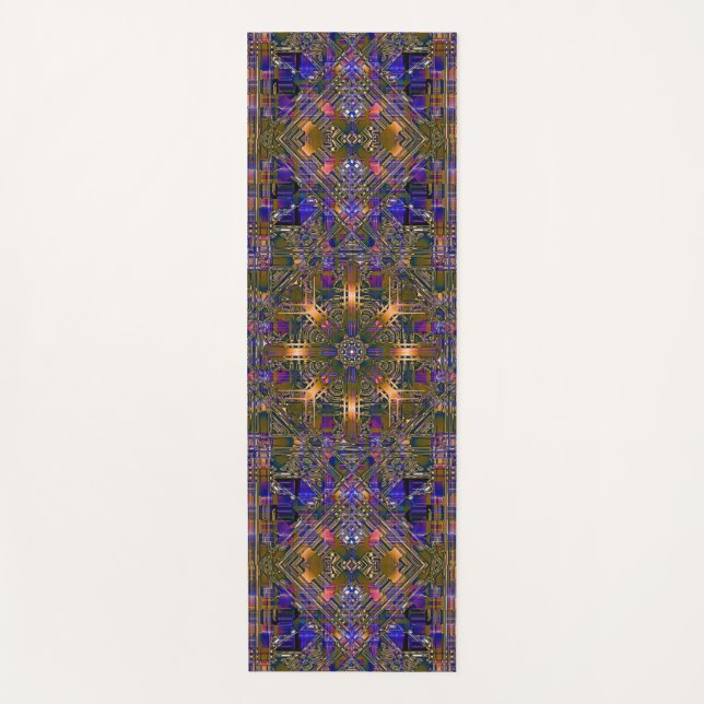 Third Eye Tier yoga mat (Front)