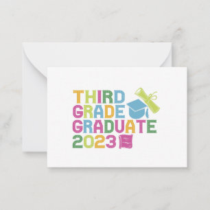 Third Grade Graduate 2023 Graduation Vacation Gift Card