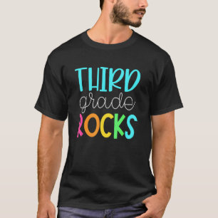 Third Grade Rocks Team 3rd Grade Teacher 1 T-Shirt
