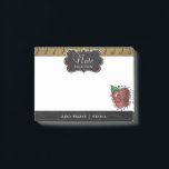Third Grade School Teacher | DIY Text | Post-it Notes<br><div class="desc">Post it notes. 100% Customizable. Ready to Fill in the box(es) or Click on the CUSTOMIZE button to add, move, delete or change any of the text or graphics. Made with high resolution vector and/or digital graphics for a professional print. NOTE: (THIS IS A PRINT. All zazzle product designs are...</div>